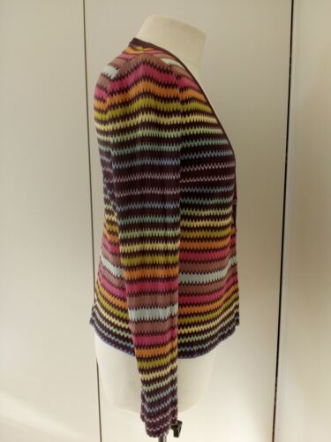 Cárdigan Missoni Micro Zigzag - etiqueta naranja - Imagen 5 de 6