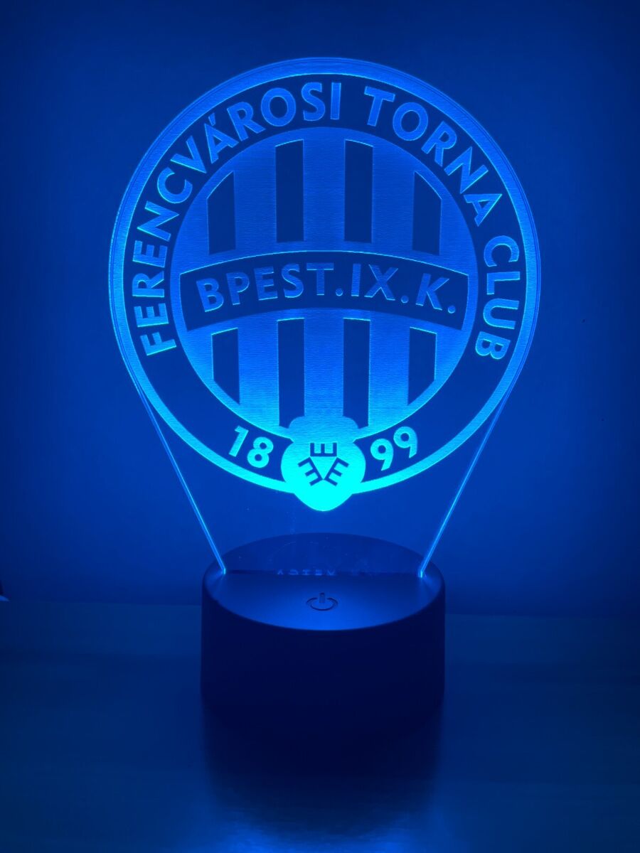 3D LED night light lamp - Ferencvarosi TC