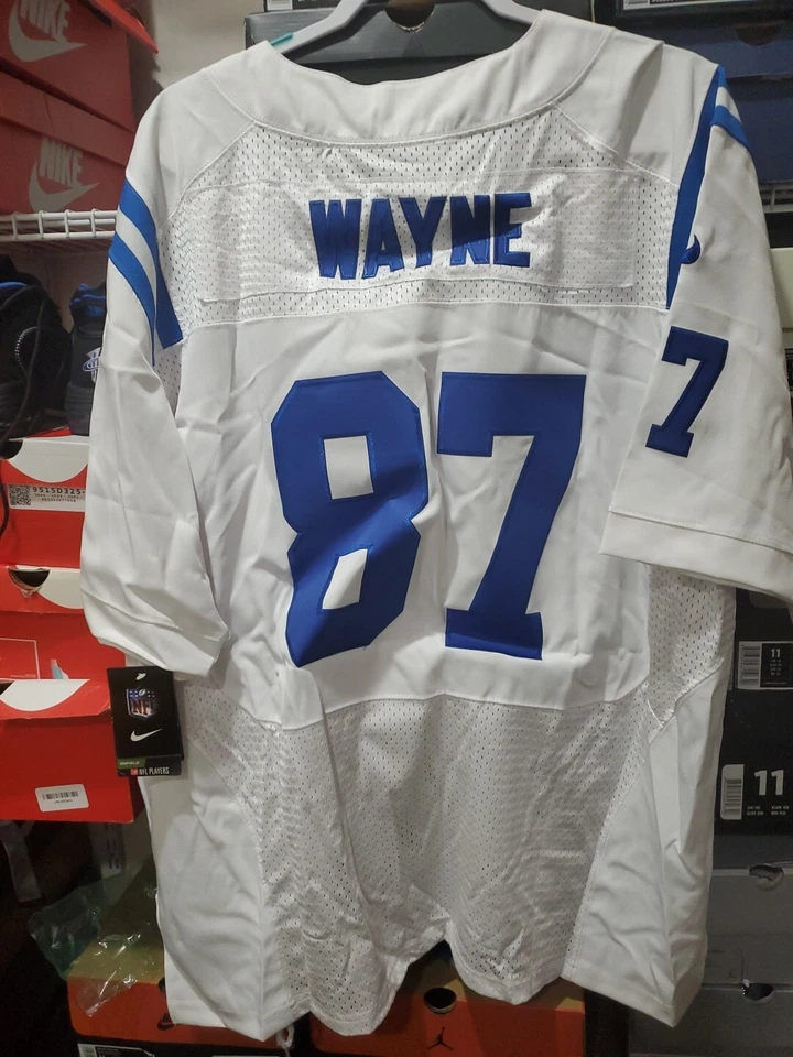 Camiseta de los Indianapolis Colts #87 WR Reggie Wayne Nike talla 52 usada con etiquetas. Foto 2 de 4