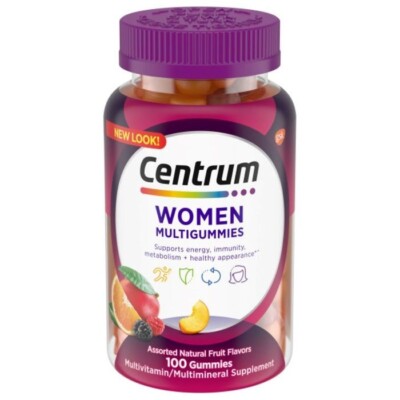 Centrum Women MultiGummies Assorted Natural Fruit 100 EA