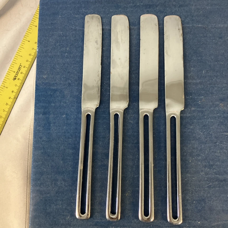 Towle NORDIC 4 Blunt Butter Knives 18/10 Stainless Steel - Изображение 2 из 2