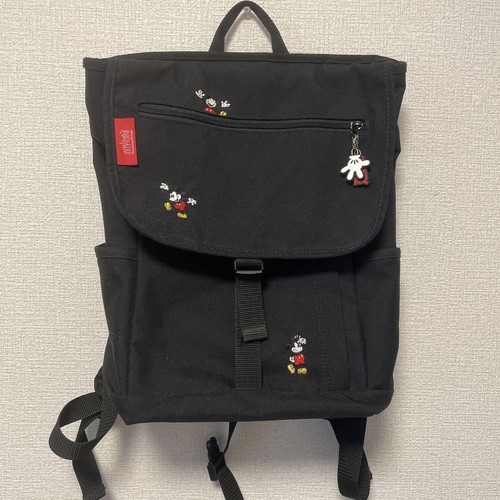 Disney Manhattan Portage 22 Mickey Mouse Backpack Black Excellent Ebay
