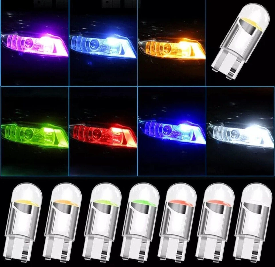T10 W5W Canbus 501 LED Bulb High Quaility Side Light Bulbs Various Colours Packs - Image 3 of 4