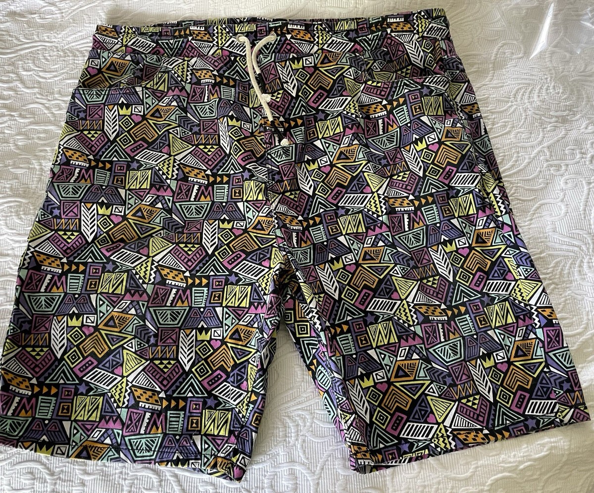 Fresh Prints of Bel Air Swim Trunks Mens Size XXL Fresh Prince