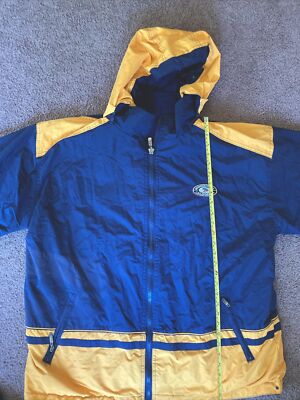 Vintage Cheneral Reversible Jacket, Monterey Bay, Size Men s XL