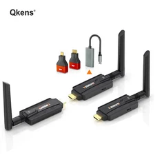 200m Wireless HDMI Extender Video Transmitter Receiver Type C TV Display Adapter