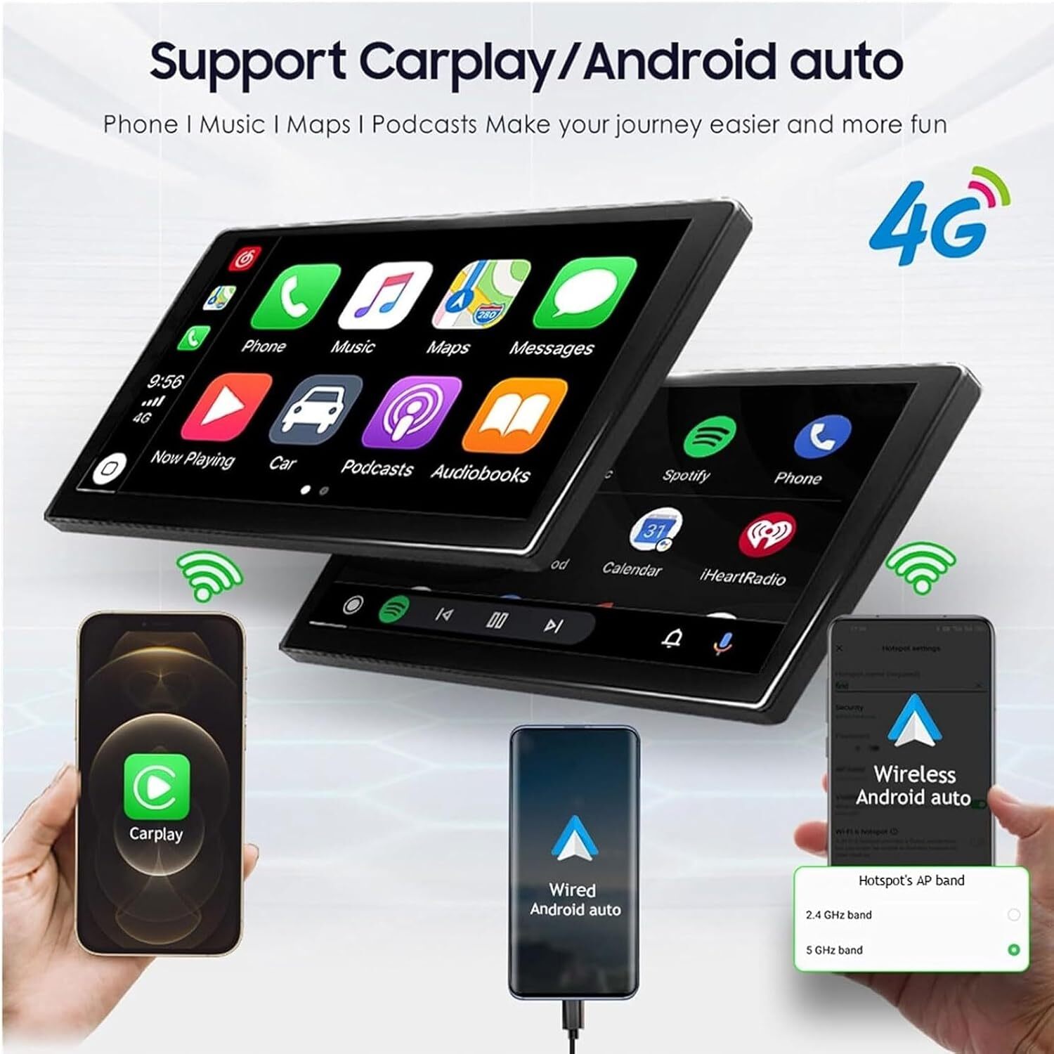 12.1" Android Car Radio Upgraded Multimedia Player for Maserati GT 2007-2015