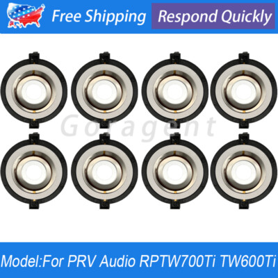 8Pcs 37.5mm Diaphragm For Beyma CP21 CP21F CP22 CP25 Tweeter CP22DIA 8 Ohms
