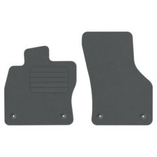 Velours Fußmatten für Audi A3 8V7 Cabrio Bj. 2014 – 2020 NEU VORNE GRAU STD