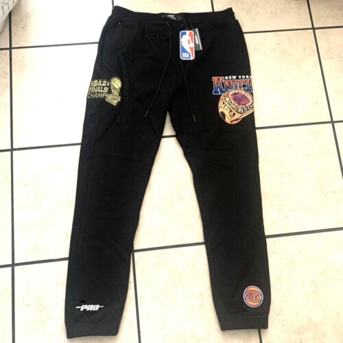 Grand pantalon de survêtement noir Pro Standard New York Knicks neuf avec étiquettes - Photo 1 sur 9