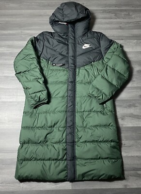 nike men's down fill parka jacket