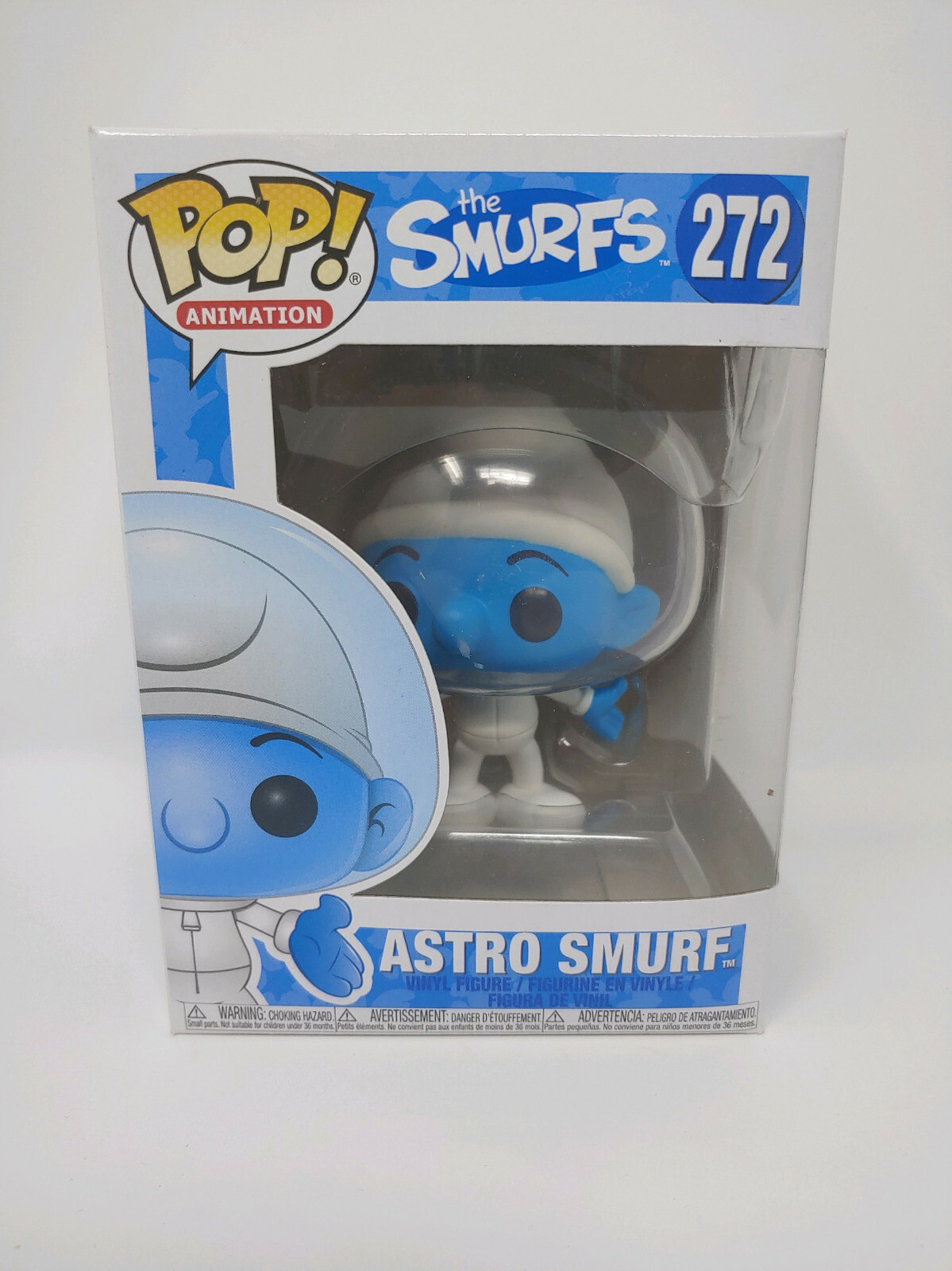 Funko Pitufos Pop! Figura De Vinilo Astro Pitufo De Animación #272 Buf
