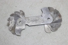 Starrett  No.272B  Radius Gage  9/32 - 33/64  USA