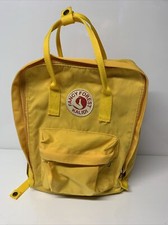 Mochila de lujo Forest Kalidi amarilla mochila bolsa para libros senderismo camping al aire libre