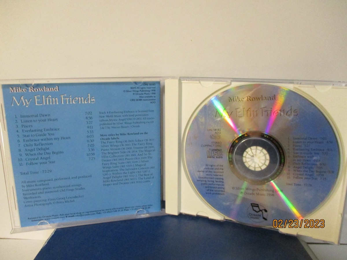 My Elfin Friends by Mike Rowland - CD - MINT condition - 25-1010