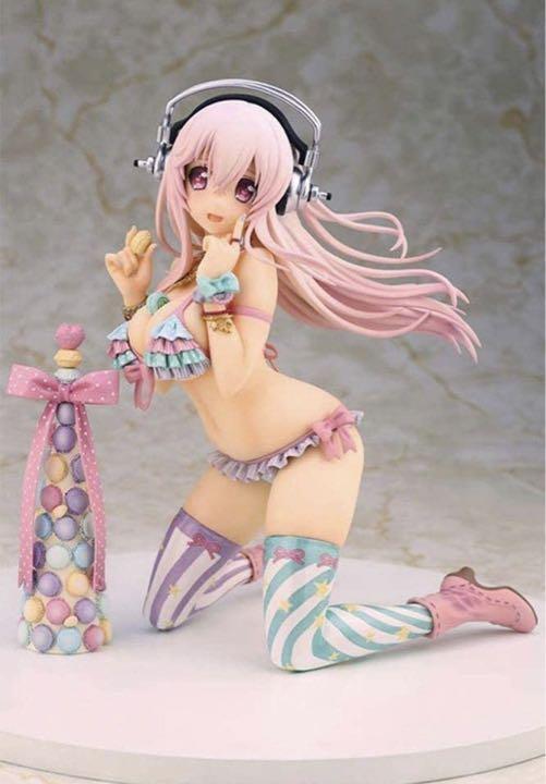 Super Sonico with macaroon tower 1/7 Figure SoniAni THE ANIMATION