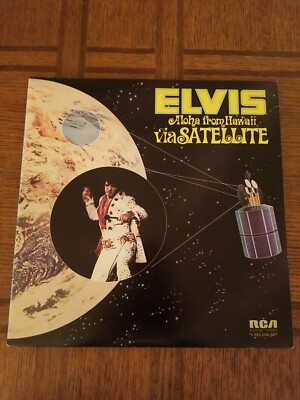 Elvis Presley Aloha From Hawaii Via Satellite 2 Record Set 1977 NM+