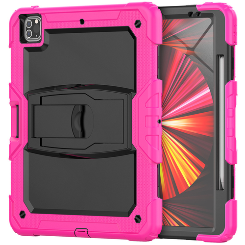 Heavy Duty Shockproof Rugged Stand Case Cover For iPad Pro 11" 12.9" 2021 2020 - Picture 5 of 125