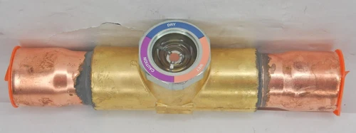 Emerson AMI 1TT9 MOISTURE REFRIGERANT LIQUID INDICATOR Wet Dry Caution