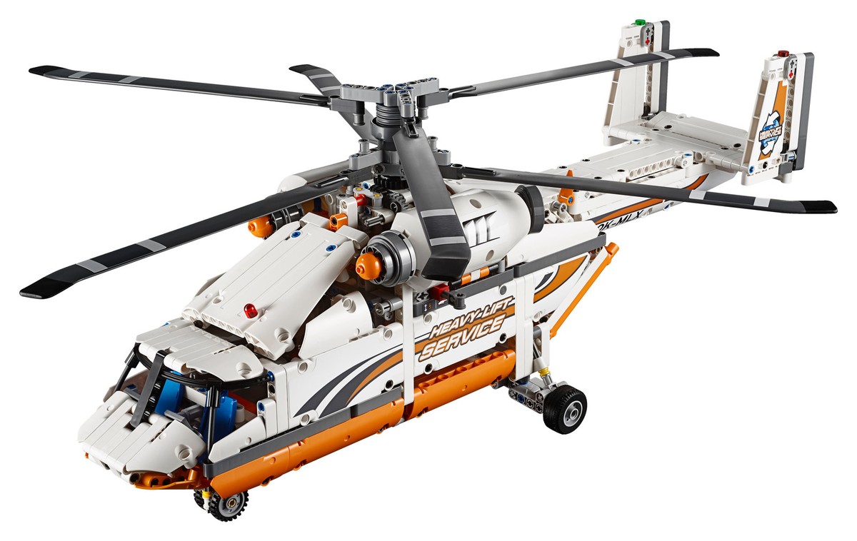 LEGO TECHNIC 42052 Schwerlasthubschrauber Heavy Lift Helicopter