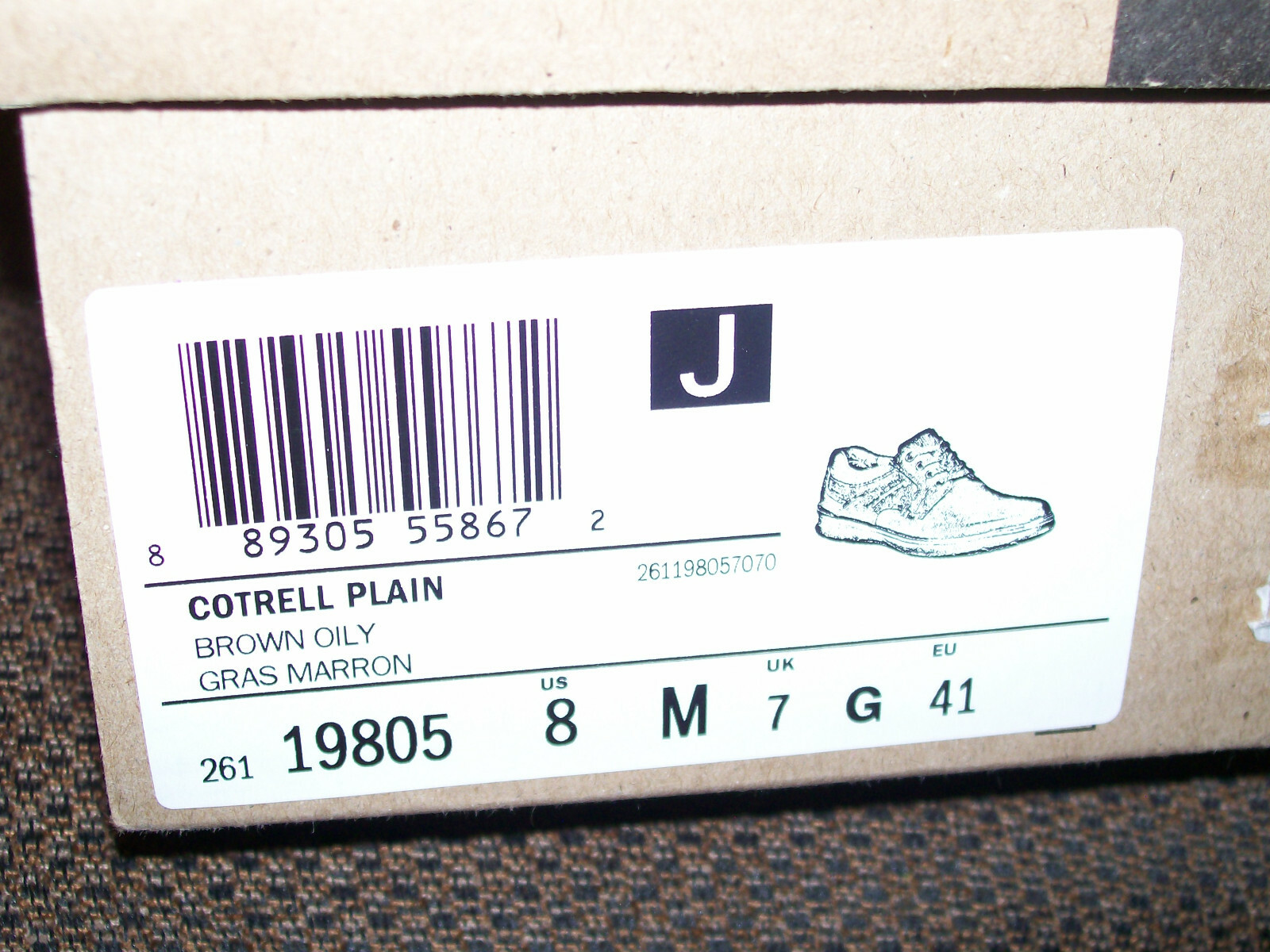 clarks men's cotrell plain oxford