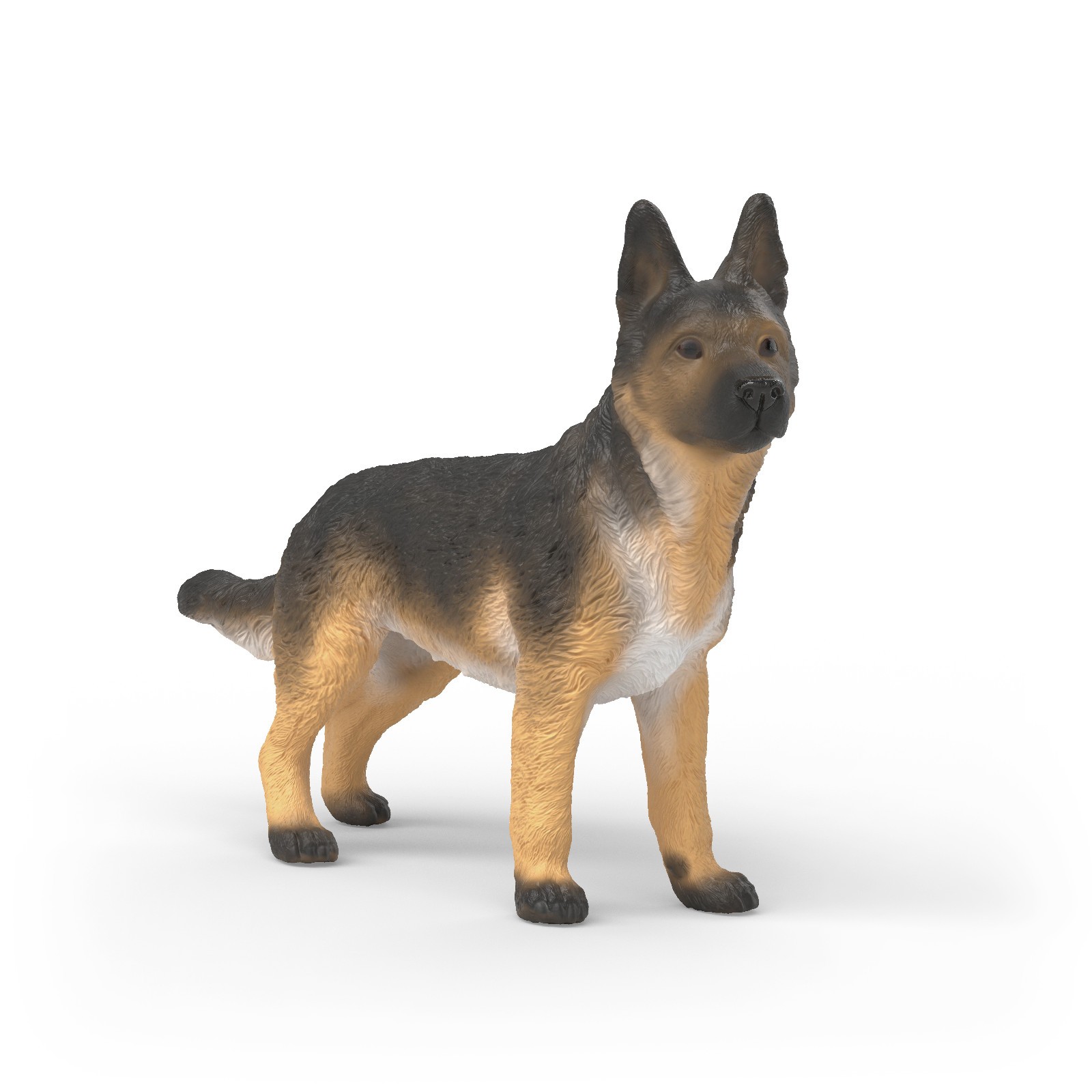 Schleich 14924 German Shepherd model plastic toy German Shepherds dog dogs toys