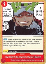 I Have a Plan to Take Down One of the Four Emperors!! The #OP14-019 One Piece NM