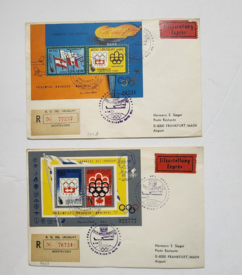 Lufthansa Airlines LOT OF ENVELOPES