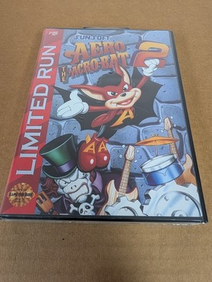 Aero the Acrobat 2 - Sega Genesis - Limited Run Games - New / Sealed