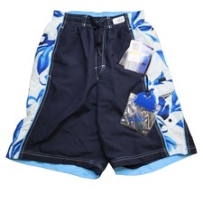 Speedo Shorts Mens S Blue Swim Trunk Lightweight Lined Casual Pockets NWT