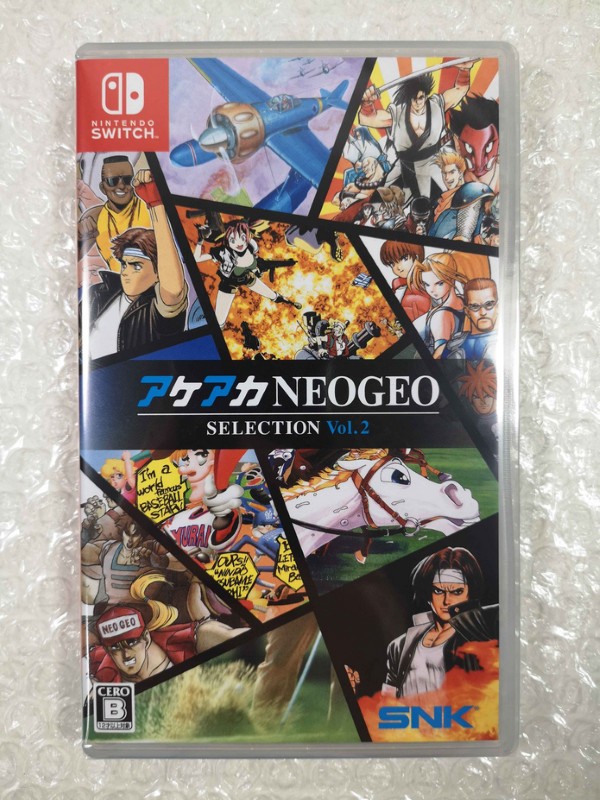 ACA NEOGEO SELECTION VOL 2 Jeu Switch Import Japonais Multi Compil Rétrogaming