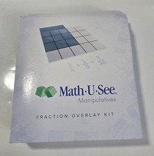 Math U See Manipulatives Fraction Overlay Kit
