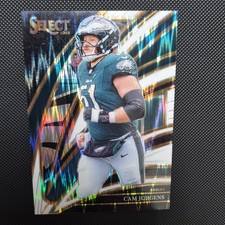 Panini Select 2025 #292 Cam Jurgens Philadelphia Eagles Prizm /199 Club Level