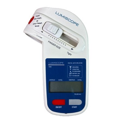 Lumiscope 1083N Digitronic Finger Blood Pressure Monitor Vintage