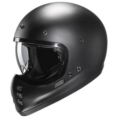 HJC Fits V 60 Semi Flat Black XLG Full Face Helmet - Motorcycle ProtectiVe Gear