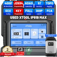 XTOOL IP919 MAX Diagnostic Tool J2534 ECU Programming Coding IMMO Key Programmer