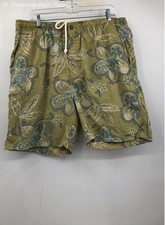 Tommy Bahama Hawaiian Swim Trunks Men's Large Green Swimming