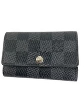 LOUIS VUITTON Multicle 6 Damier Graphite Black Men's