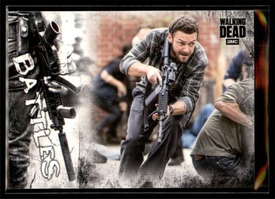 2018 Topps Walking Dead Hunters & the Hunted Epic Battles Outpost vs Survivors