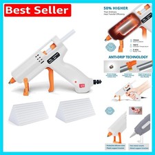 50W Mini Hot Glue Gun Kit with 75 Glue Sticks - Fast Preheating for Crafting 0.25 per stick