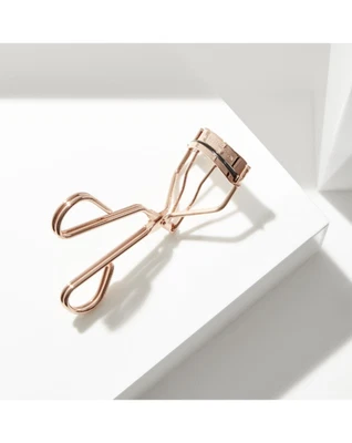 TWEEZERMAN ProCurl Wimpernzange Roségold LASH LOGIC Runde Augen