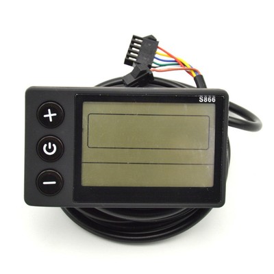 S866 Elektrofahrrad Display LCD-Meter für Intelligent Controller Ebike Pane8697