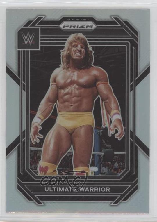 2023 Panini Prizm WWE Silver Prizm Ultimate Warrior #162 HOF 13wb