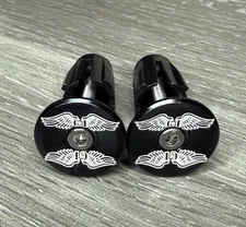 GT Wings Repop Bicycle Bike Handlebar Bar End Plugs Black BMX
