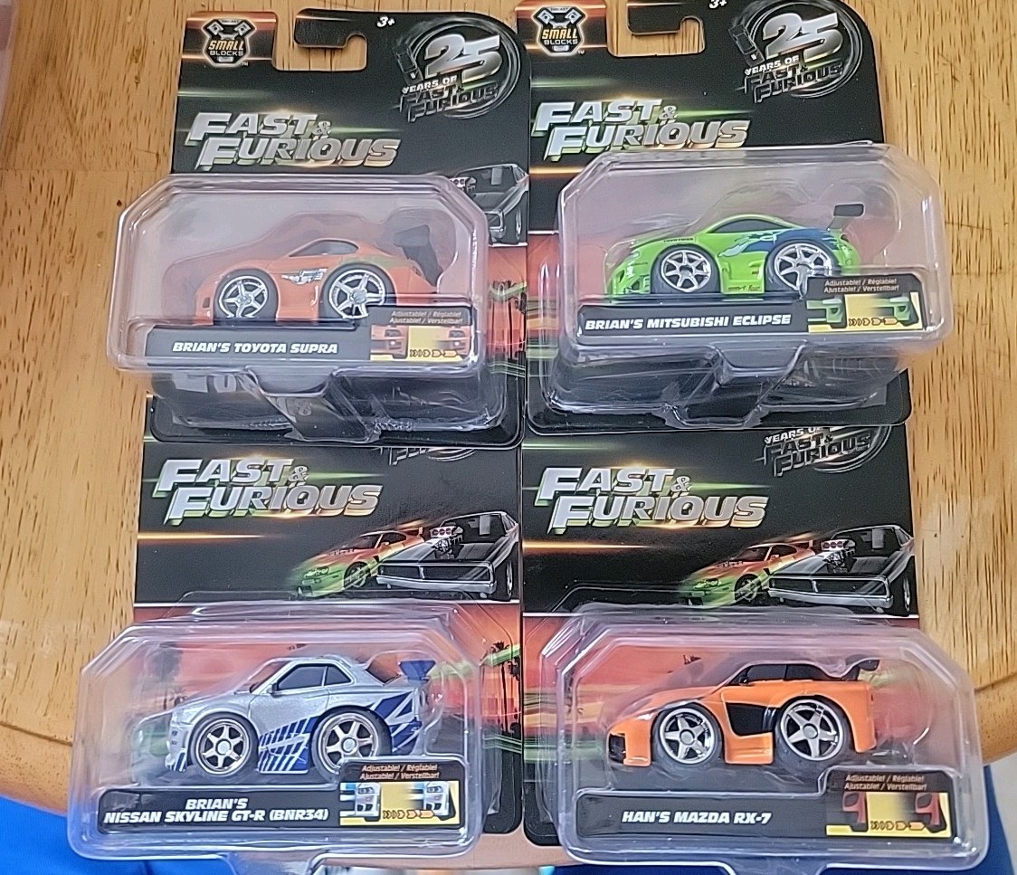 4 Jada Fast & Furious 25 Years | eBay