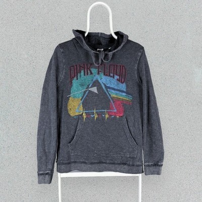 Vintage Pink Floyd Hoodie The Dark Side of the Moon von Junkfood Herren Small