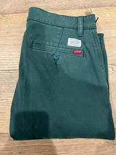 LEVI XX CHINO STANDARD TAPERED PANTS dark olive Rare