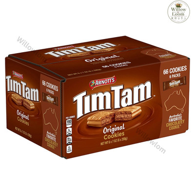 Arnott's Tim Tam Original Cookies 6 Pack 42 oz 66 Cookies Favorite Chocolate New