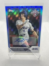2023 Topps Pro Debut - Tanner Schobel #PD-168 Blue Foil Autographs /150 (AU, RC)