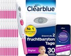 Clearblue Kinderwunsch Ovulationstest Kit Digital, 30 Tests + 1 digitale